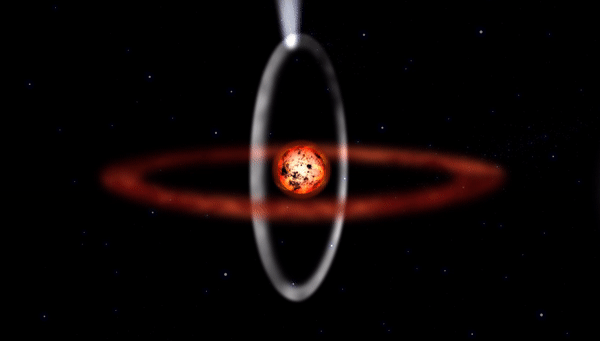 Планета GJ 436b, вращающаяся по уникальной орбите