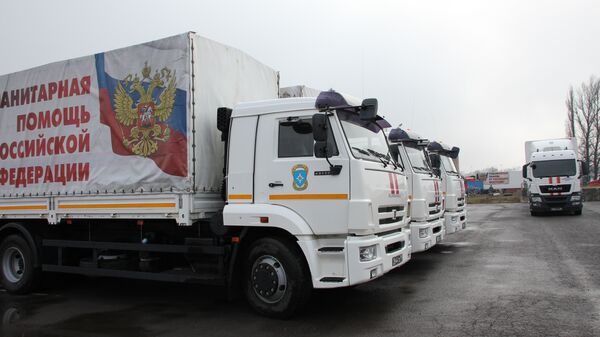 МЧС России приступило в доставке гуманитарной помощи