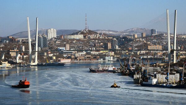 Владивосток, бухта Золотой рог