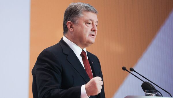 Выступление президента Украины Петра Порошенко по случаю Дня дипломатической службы