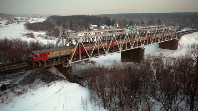 Поезд. Архивное фото