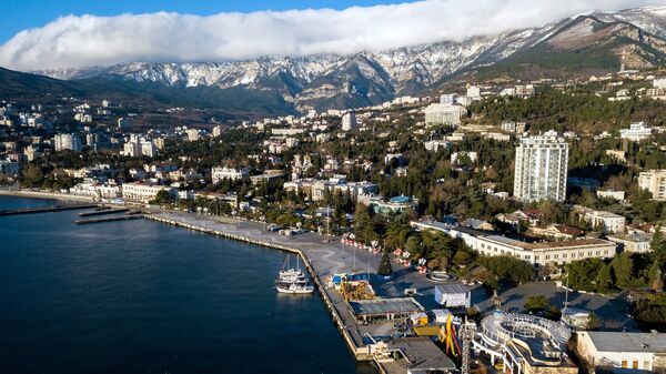 Набережная имени Ленина в Ялте. Архивное фото