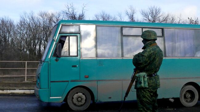 Обмен военнопленными в Донбассе. Архивное фото