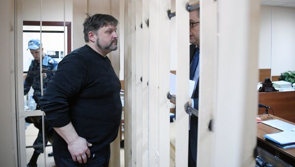 Никита Белых в Пресненском суде Москвы