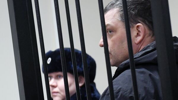 Экс-директор фабрики Меньшевик Илья Аверьянов, обвиняемый в убийстве. Архивное фото