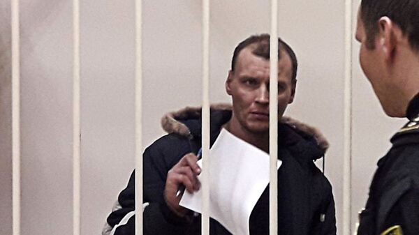 Дмитрий Лукьяненко, обвиняемый в организации взрыва в магазине Перекресток на Кондратьевском проспекте
