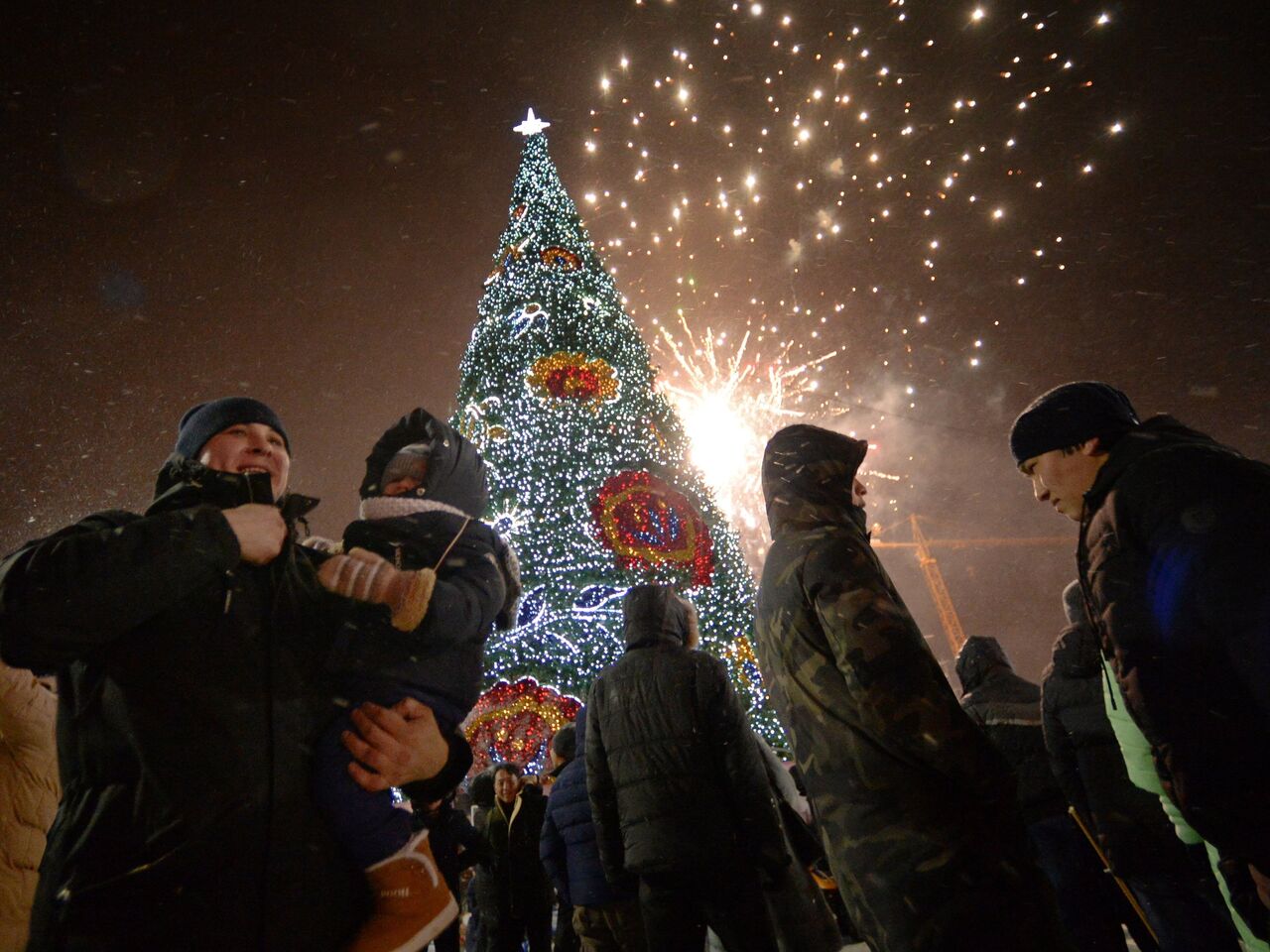 Фото празднования нового года