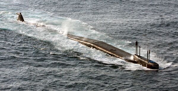 Подводная лодка Тихоокеанского флота РФ