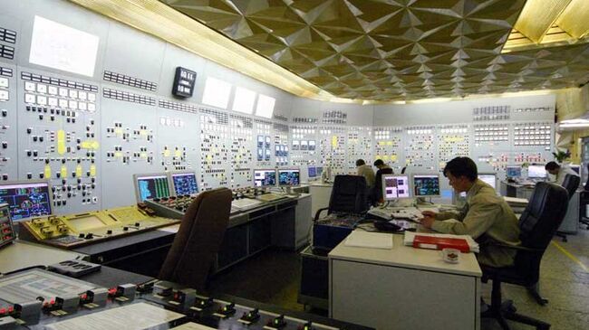 Блочный щит управления второго энергоблока Хмельницкой атомной электростанции. Архивное фото