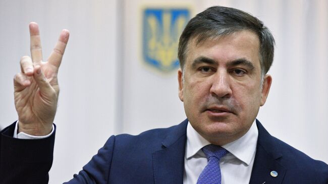 Михаил Саакашвили в Апелляционном суде в Киеве. 3 января 2018