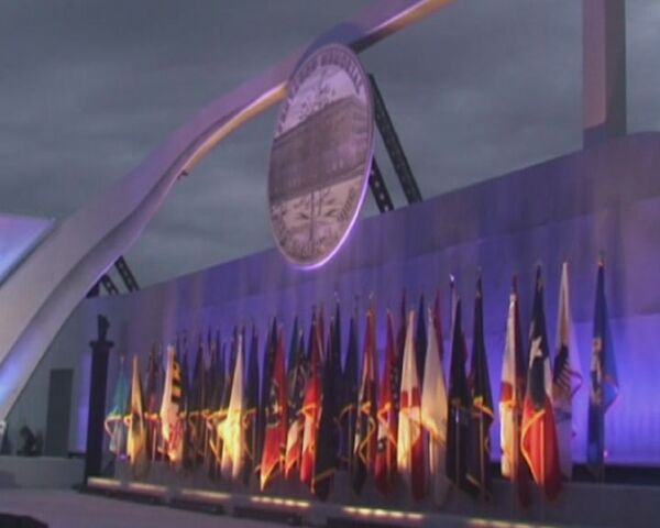 У стен Пентагона вспоминали жертв теракта 11 сентября