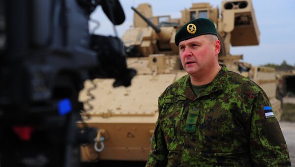 Командующий Силами обороны Эстонии, генерал-лейтенант Рихо Террас