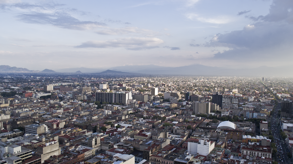 Вид Мехико. Архивное фото