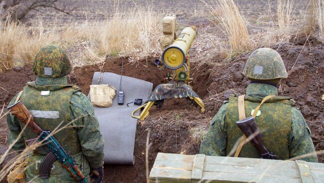 Военнослужащие ЛНР. Архивное фото