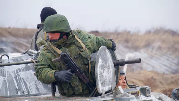 Военнослужащие ЛНР. Архивное фото