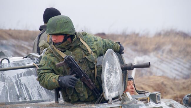 Военнослужащие ЛНР. архивное фото