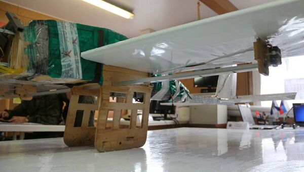 Беспилотный летательный аппарат, обнаруженный вблизи авиабазы Хмеймим в Сирии