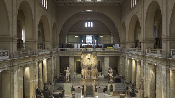 Зал Каирского египетского музея