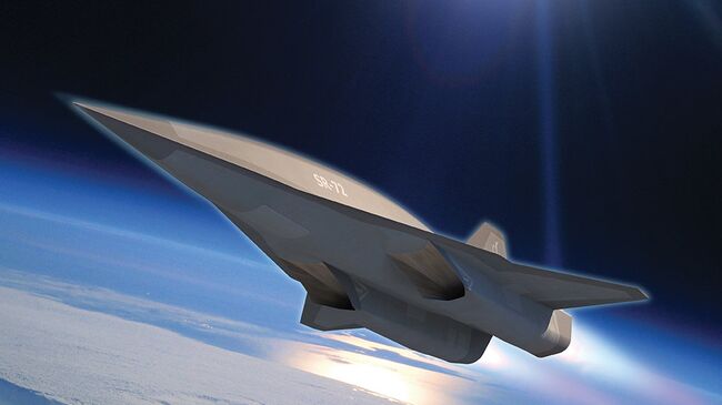 Эскиз гиперзвукового беспилотника SR-72 компании Lockheed Martin