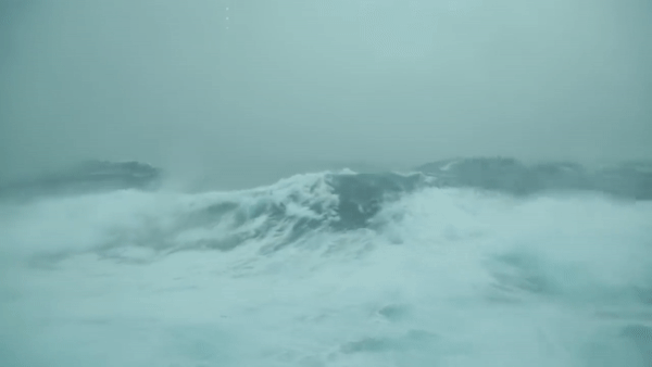 Циклон-бомба: пассажир лайнера опубликовал видео страшного шторма