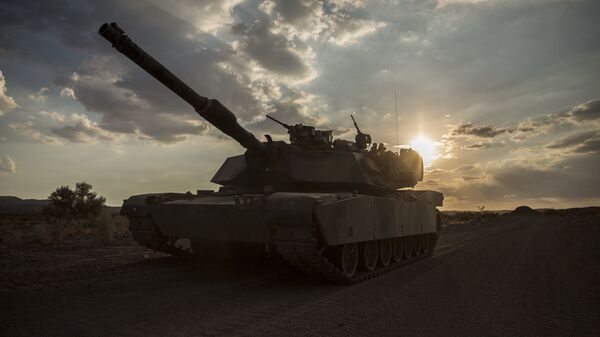 Американский танк M1A1 Abrams. Архивное фото