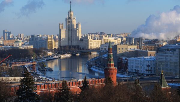 Виз зимней Москвы. Архивное фото