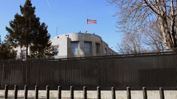 Здание американского посольства в Анкаре