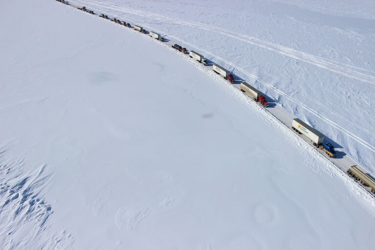 Dalton Highway на Аляске