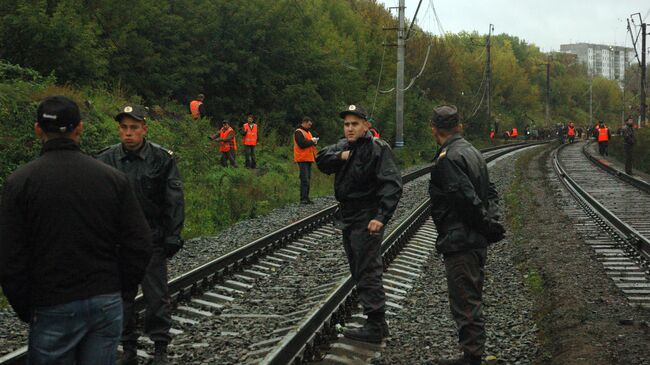 При взрыве на железной дороге в Дагестане никто не пострадал