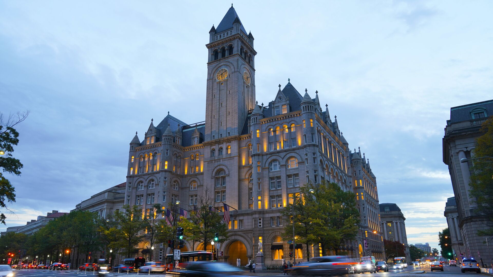 Trump International Hotel на Пенсильванском проспекте в Вашингтоне - РИА Новости, 1920, 12.10.2021