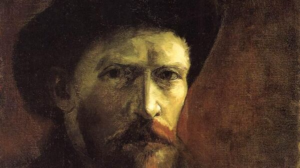 Автопортрет Ван Гога в темной фетровой шляпе. 1886 г