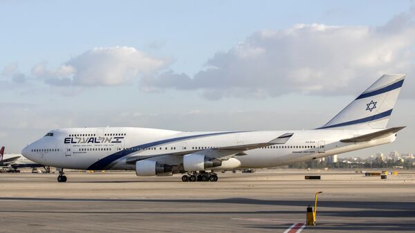 Boeing-747 израильских авиалиний. Архивное фото