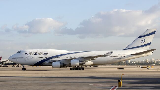 Boeing-747 израильских авиалиний. Архивное фото