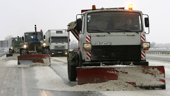 Трасса М-4 в районе Ростова