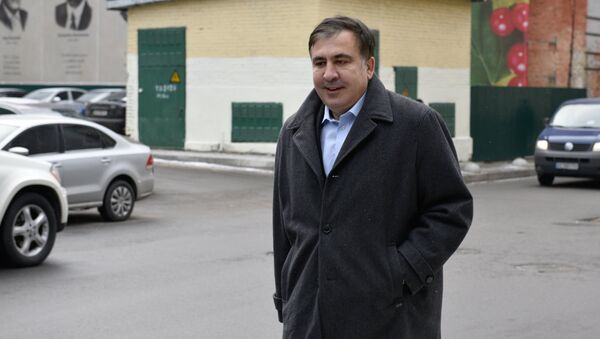 Михаил Саакашвили прибыл в СБУ на допрос. 16 января 2018