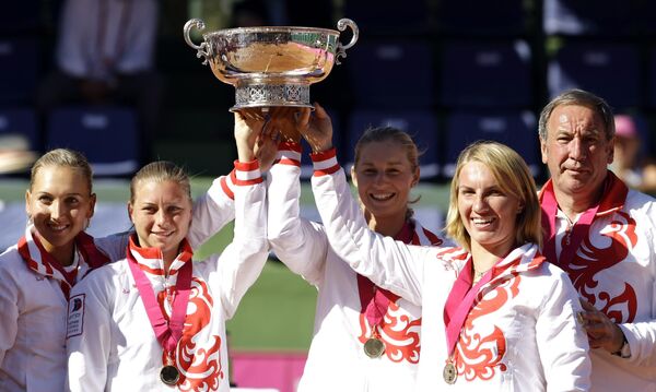 Женская сборная России по теннису выиграла Кубок Федерации-2008