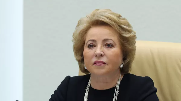 Председатель Совета Федерации РФ Валентина Матвиенко. Архивнео фото
