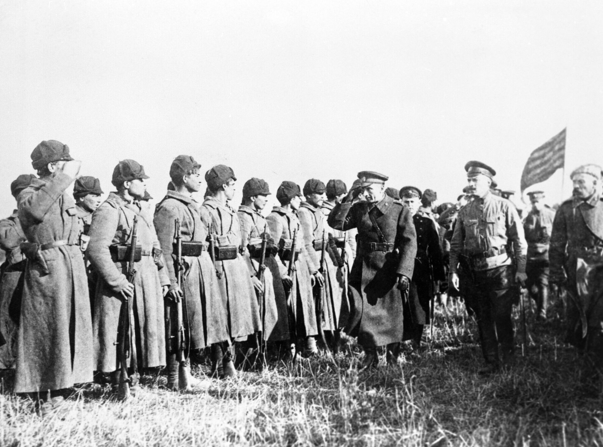 Адмирал Александр Колчак в действующей армии, 1919 год - РИА Новости, 1920, 09.12.2024