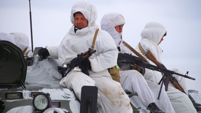 Военнослужищие инженерной роты армии ЛНР. Архивное фото