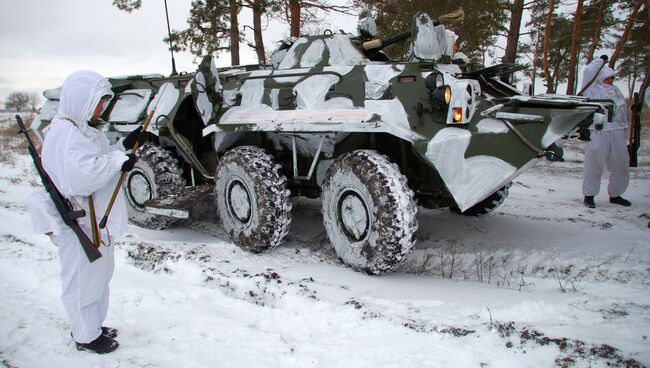 Военнослужащие инженерной роты армии ЛНР. Архивное фото