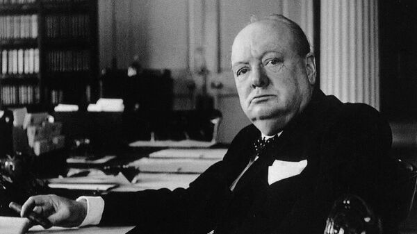 Уинстон Черчилль. Архивное фото