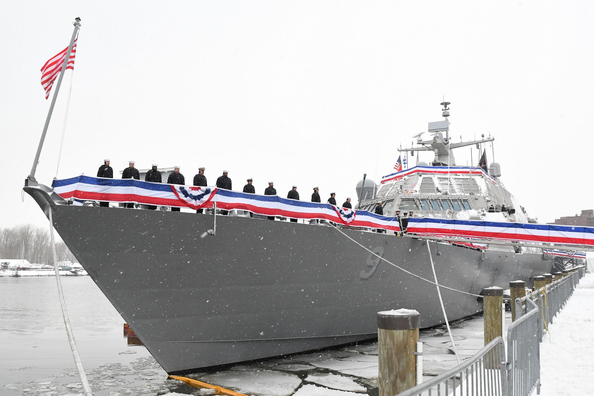 Судно USS Little Rock, Нью-Йорк - РИА Новости, 1920, 02.02.2021