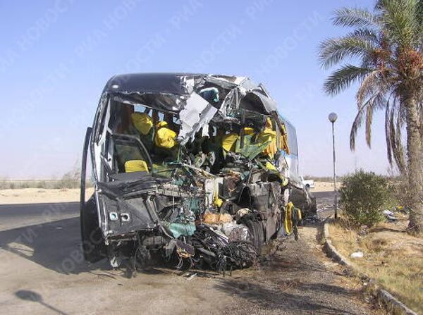 Автокатастрофа в Египте