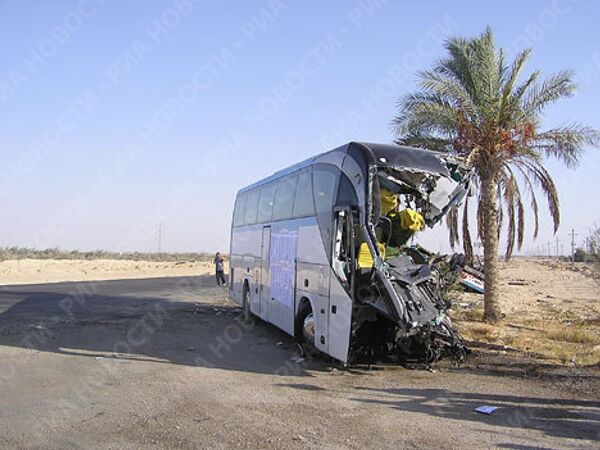 Автокатастрофа в Египте