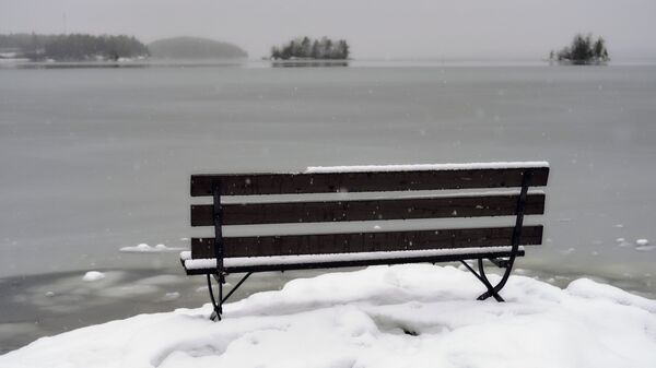 Зима в Финляндии
