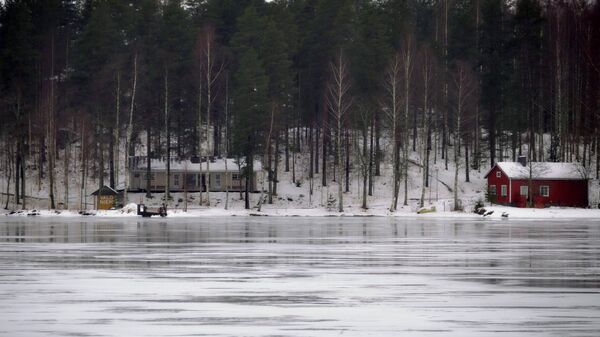 Острова на озере Пурувеси, Финляндия. Архивное фото