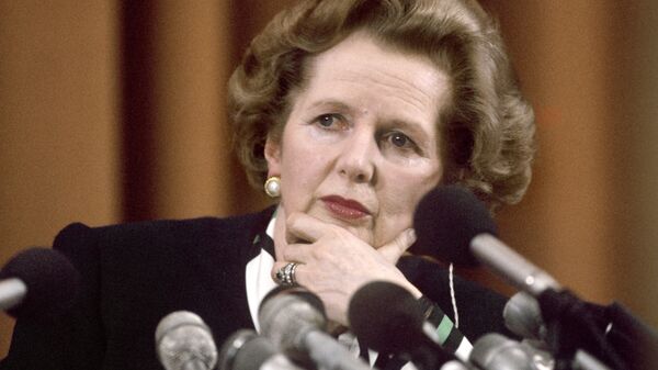 Премьер-министр Великобритании Маргарет Тэтчер, 1987 год