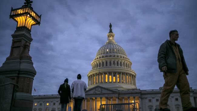 Вид на здание Капитолия в Вашингтоне. Архивное фото