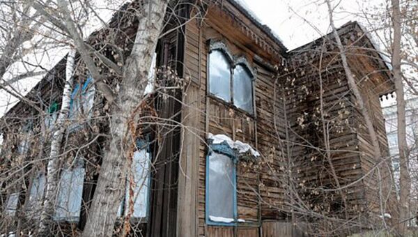 Томская деревянная синагога. Архивное фото