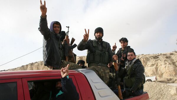 Бойцы Свободной армии Сирии (ССА), участвующие в операции в Африне. Архивное фото